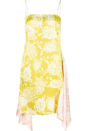 Dsquared2 Floral-print draped dress