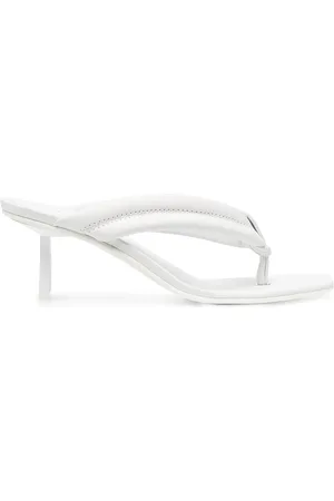 LE SILLA Leather slip-on sandals