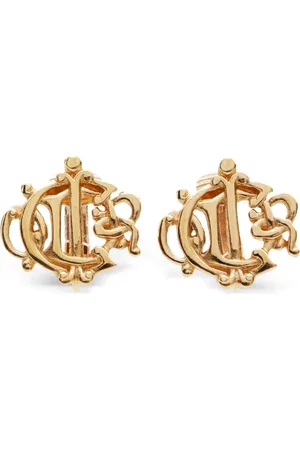 Dior 2000s Logo clip-on earrings