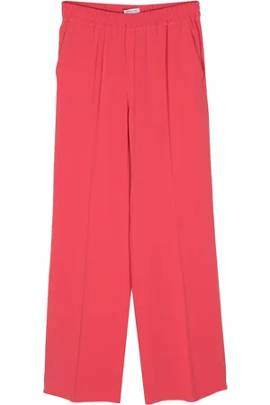 ALBERTO BIANI Cady straight-leg trousers