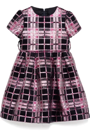 Il gufo Checked dress