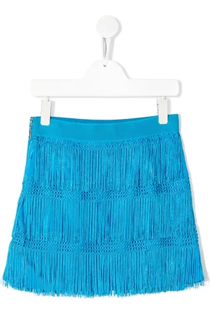 Alberta Ferretti Fringe detail skirt