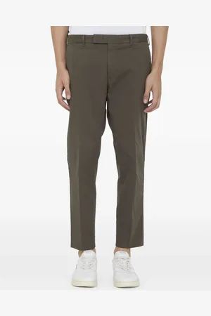 PT Torino Tapered cotton chino trousers