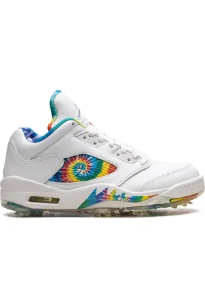 Jordan Air 5 Low "Peace, Love, and Golf" golf shoes