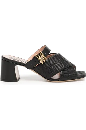 Moschino 60mm leather sandals