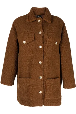 JOSHUA SANDERS Smiley face button-up coat