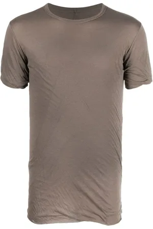 Rick Owens Rolled-sleeve detail T-shirt