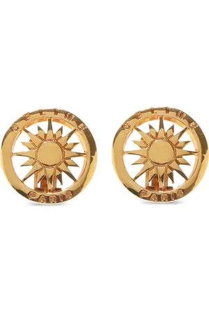 Céline 1990-2000s sun clip-on earrings