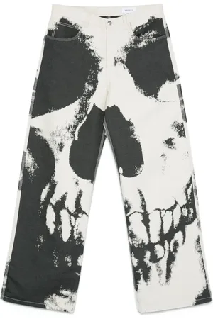 Alexander McQueen Skull-print trousers