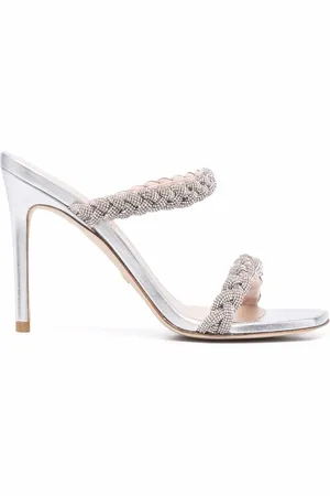 Stuart Weitzman Addison jewelled stiletto sandals
