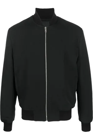 Givenchy Wool logo lettering bomber jacket