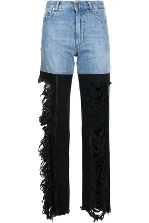 Peter Do Combo high-rise straight jeans