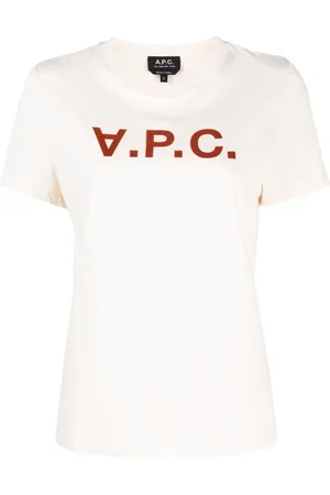 A.P.C. Logo-print cotton T-shirt