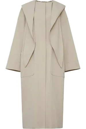 ADAM LIPPES Gesse cotton twill coat
