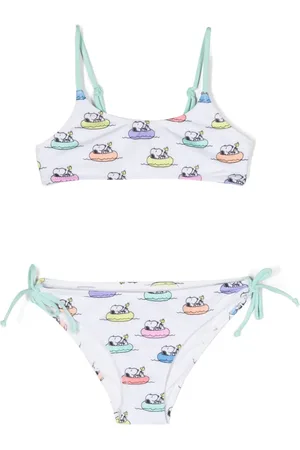 MC2 SAINT BARTH Cartoon-print bikini