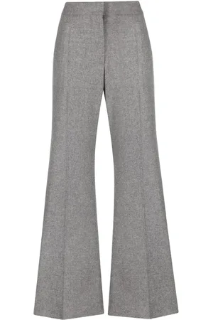 Givenchy Flared felted trousers