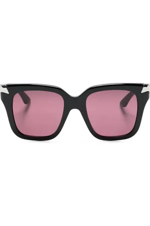 Alexander McQueen Oversized-frame sunglasses