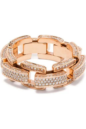 Shay 18K rose gold diamond ring