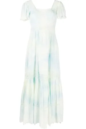 LOVESHACKFANCY Norma embroidered maxi dress