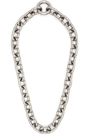 Random Identities Oversized chain-link necklace