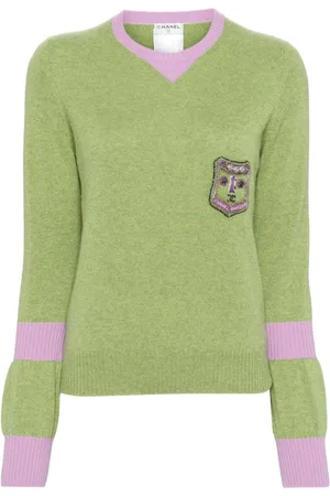 CHANEL 2007 co-ord jumper scarf