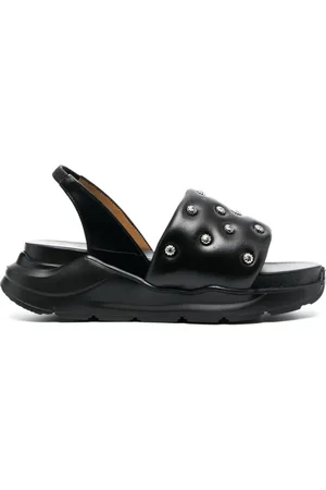 TOGA PULLA Stud-embellished slingback sandals