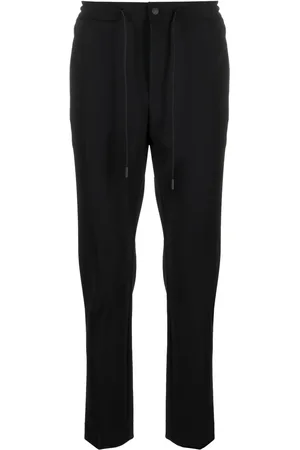 PT Torino Mid-rise cropped tapered trousers