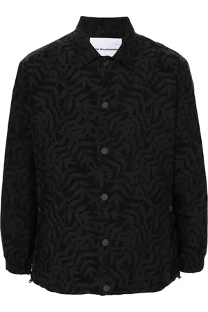 WHITE MOUNTAINEERING Jacquard cotton blend shirt jacket