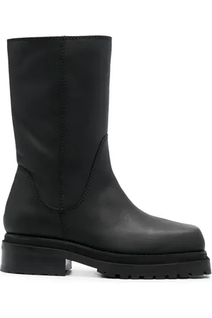 ECKHAUS LATTA Square-toe 70mm leather boots
