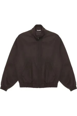 Auralee Flannel bomber jacket