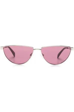 Alexander McQueen 0456S geometric-frame sunglasses