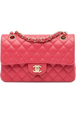 CHANEL 2020 Small Classic Caviar Double Flap shoulder bag