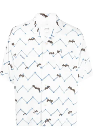 VISVIM Graphic-print short-sleeve shirt