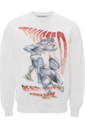 J.W.Anderson Graphic-print crew neck sweatshirt