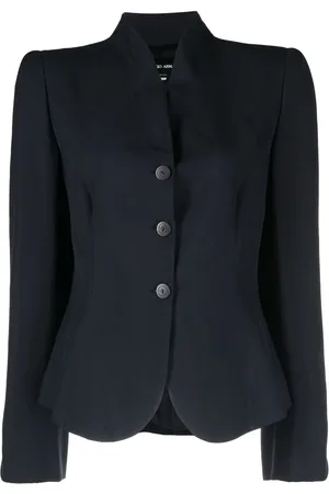 Giorgio Armani 2000s single-breasted silk jacket