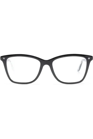 SNOB Rectangle-frame glasses