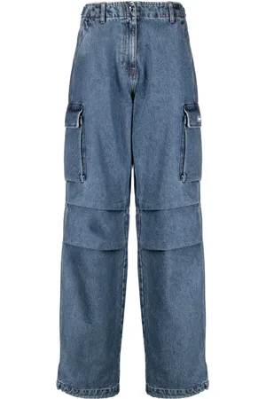 COPERNI High-waisted wide-leg cargo trousers