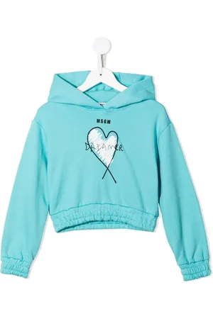 Msgm Logo-print pullover hoodie