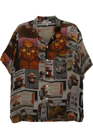 Stain Shade Graphic-print shirt
