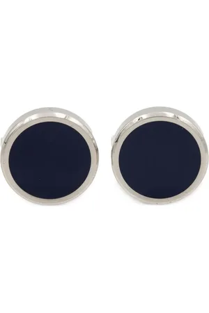 S.T. Dupont Round lacquered-finish cufflinks
