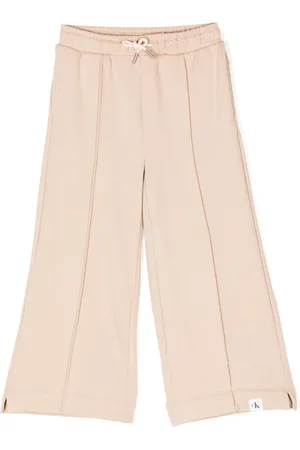 Calvin Klein Whipstich-detailing palazzo pant