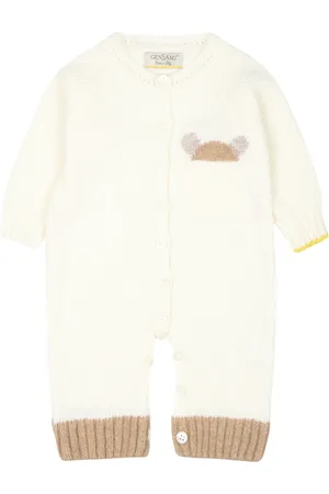 Gensami Intarsia-knit romper