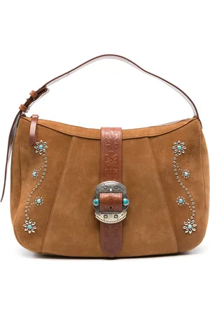 HTC Debby studded shoulder bag