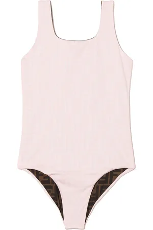 Fendi FF-logo print reversible swimsuit