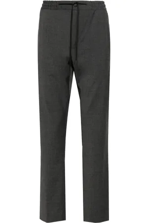 PT Torino Drawstring slim-cut trousers
