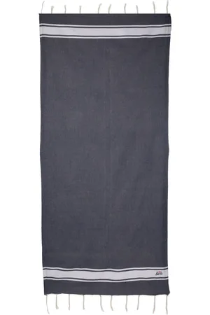 MC2 SAINT BARTH Fringe-edge cotton beach towel