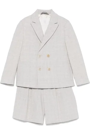 ELEVENTY Plaid check-pattern suit
