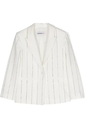Patrizia Pepe Girl Crystal-embellished blazer