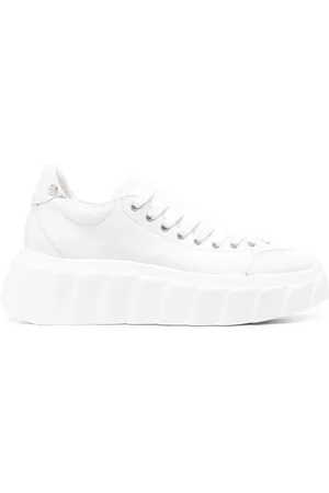 AGL ATTILIO GIUSTI LEOMBRUNI Blondie Ties leather sneakers