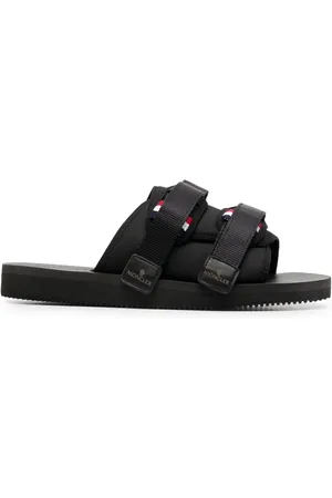 Moncler Logo-detail touch-strap sandals